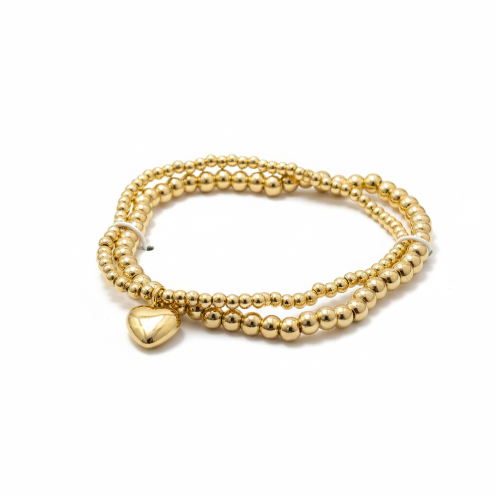 Nine West Set De Pulseras Heart