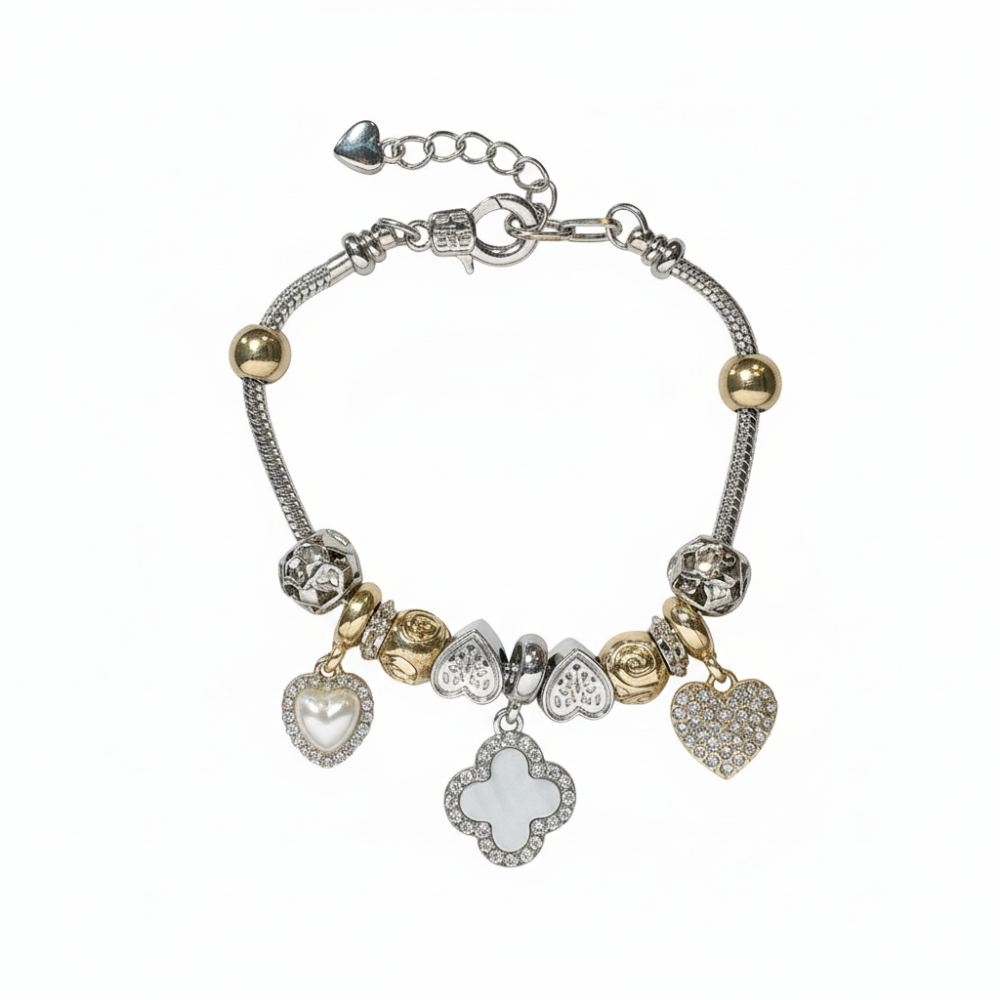 Adrienne Vittadini Pulsera Con Dijes