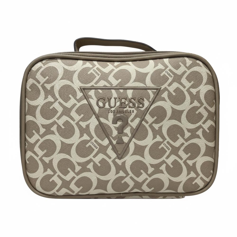 Guess Portacosmeticos Delphine Travel Caramel