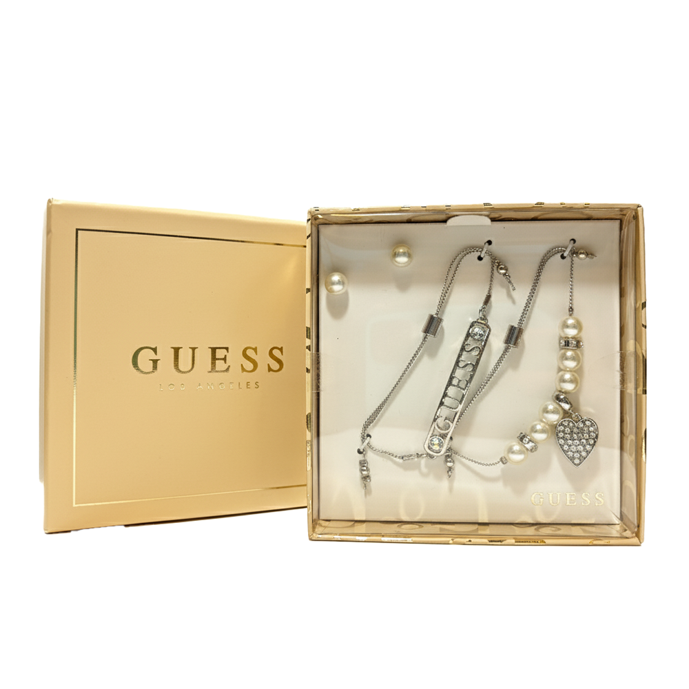 Guess Set De Dos Pulsera Y Zarcillos