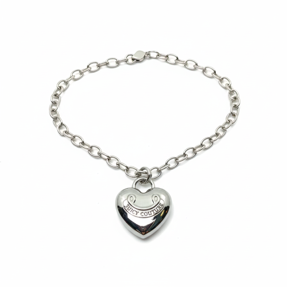 Juicy Couture Collar Dije Corazón