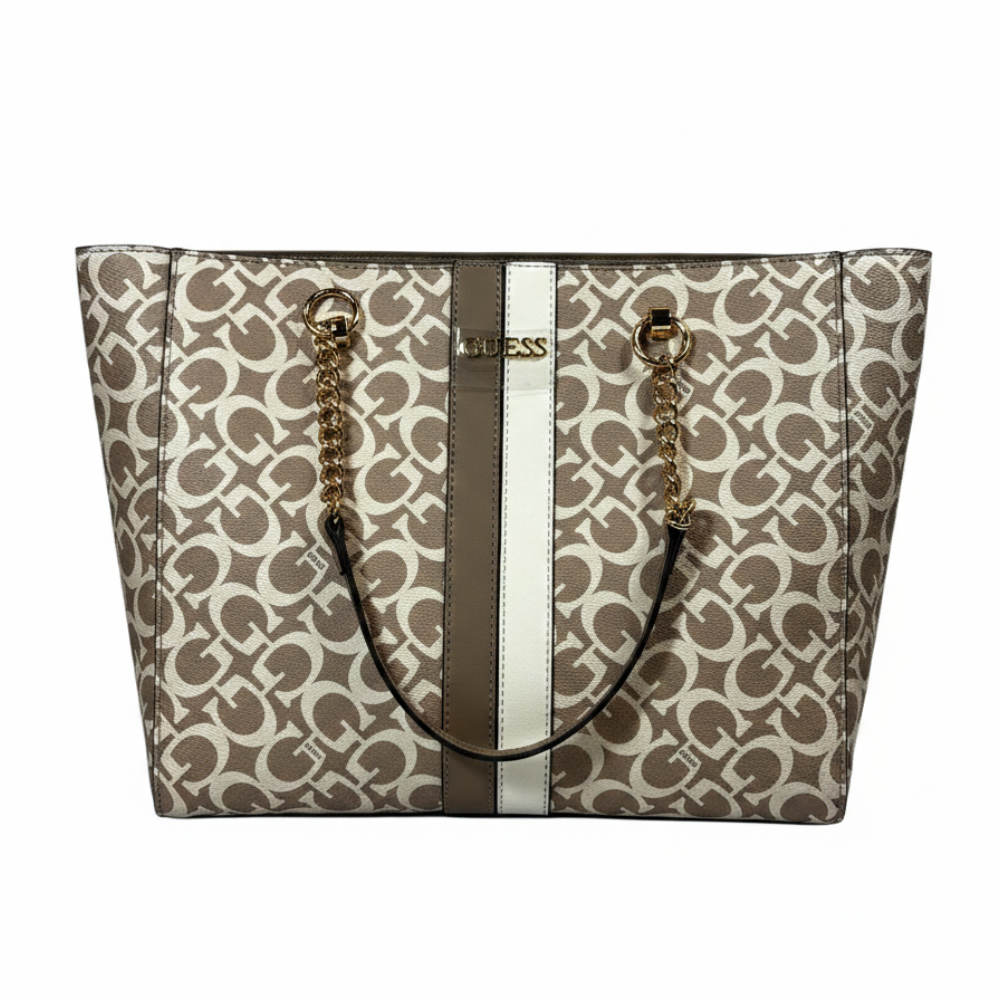 Guess Cartera Tote Kerry Caramel