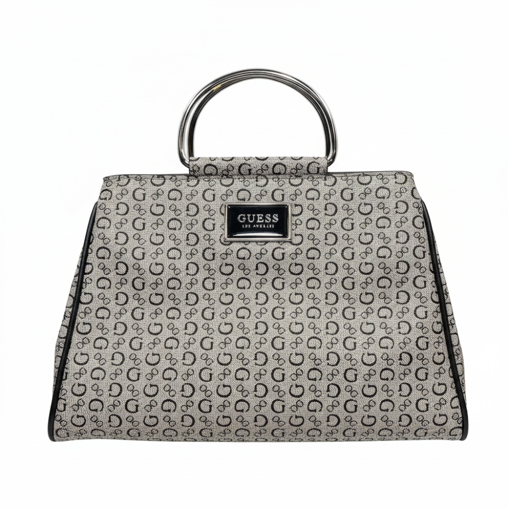 Guess Cartera Satchel Jarson Black