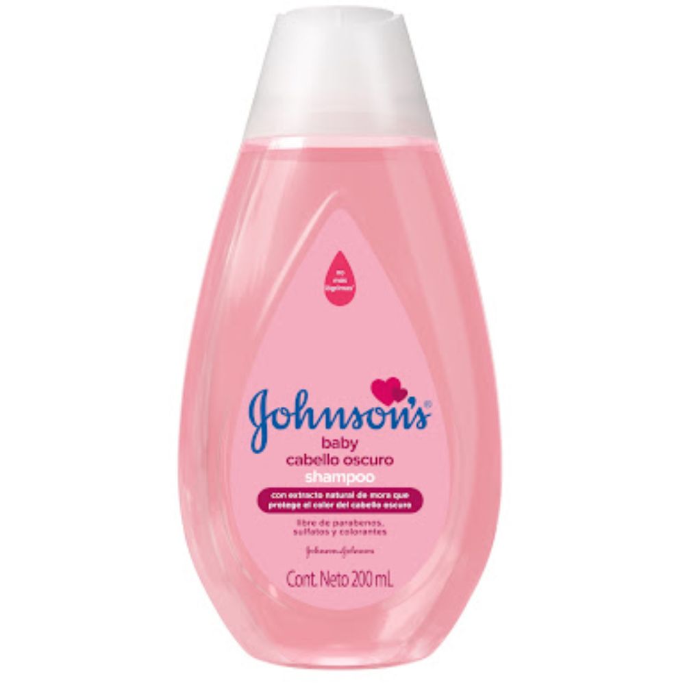 Johnson & Johnson Shampoo Baby Cabello Oscuro 200 ml