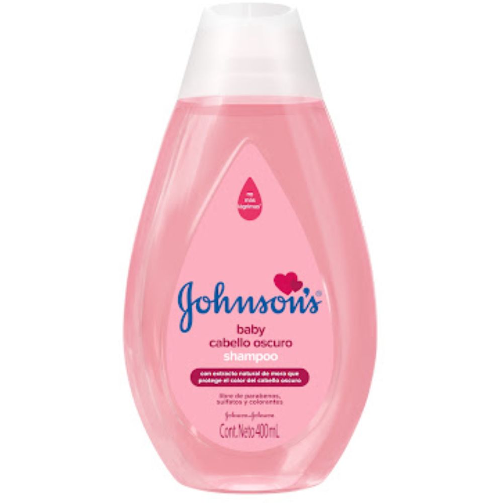 Johnson & Johnson Shampoo Baby Cabello Oscuro 400 ml