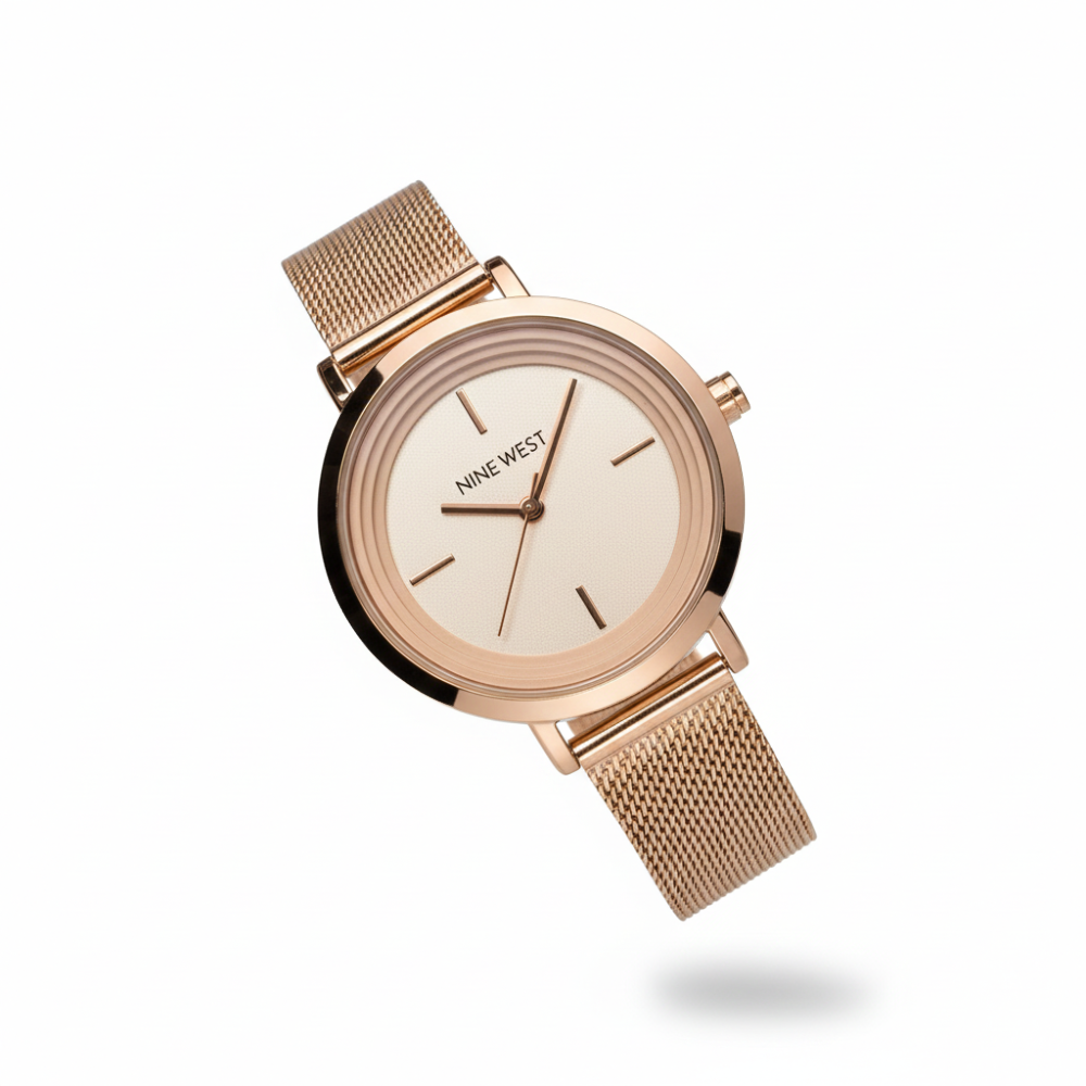 Nine West Reloj Para Damas Golden Rose
