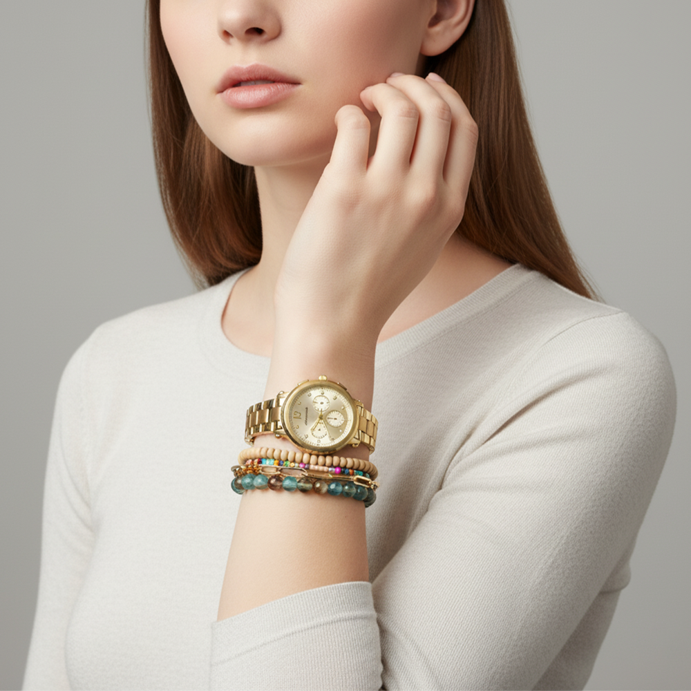 Aeropostale Set De Reloj y Pulseras