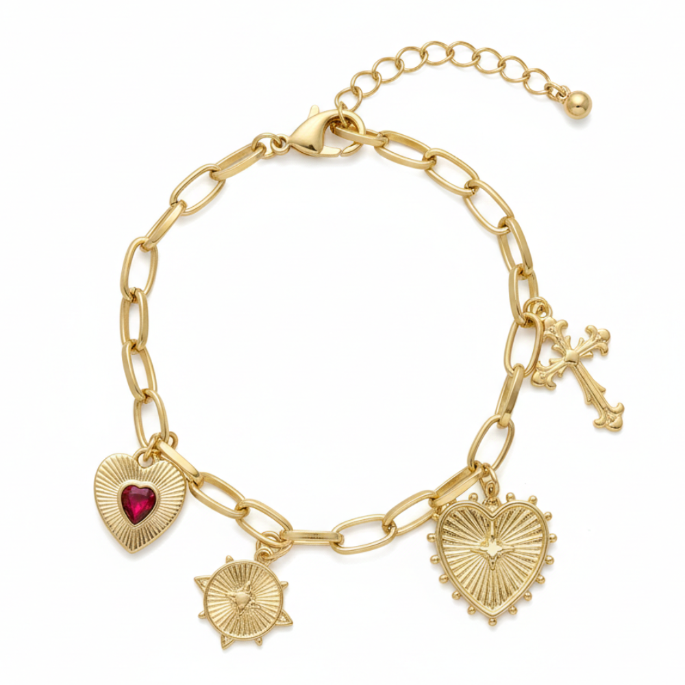 Jessica Simpson Pulsera Gold Damas