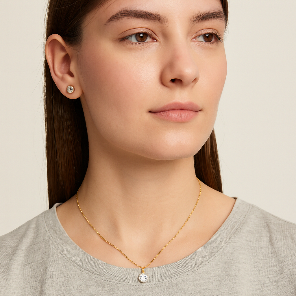 Adrienne Vittadini Set de 3 Collares y Zarcillos