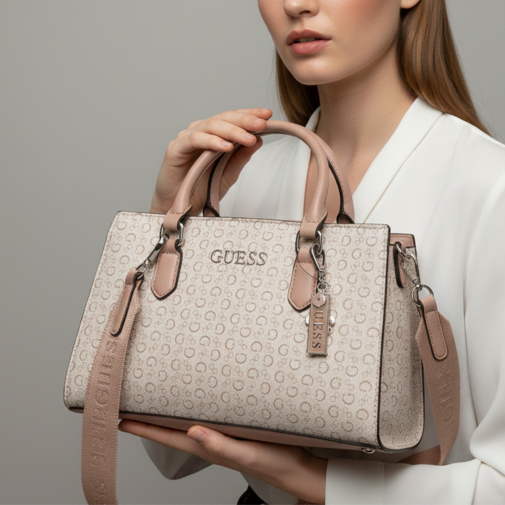 Guess Cartera Crossbody & Handbag Broken Light Rose