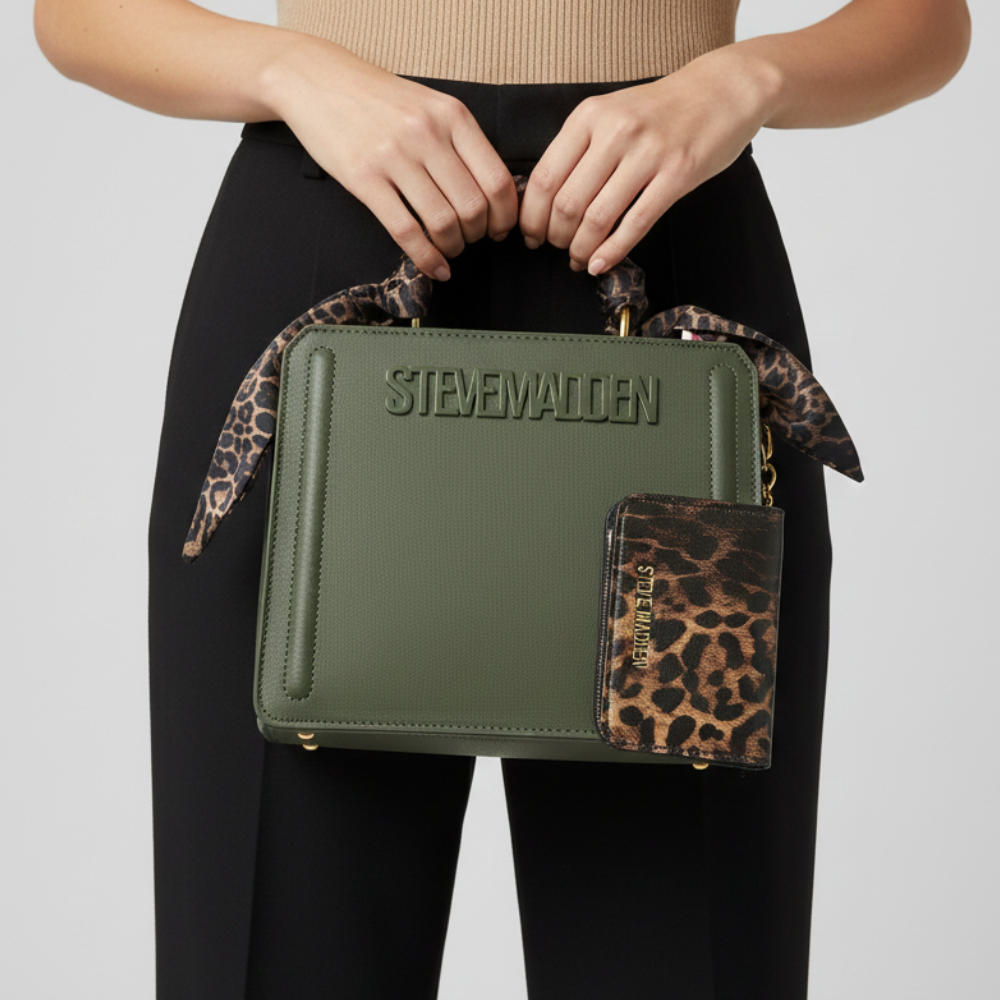 Steve Madden Cartera Bevelyn Scarf Green