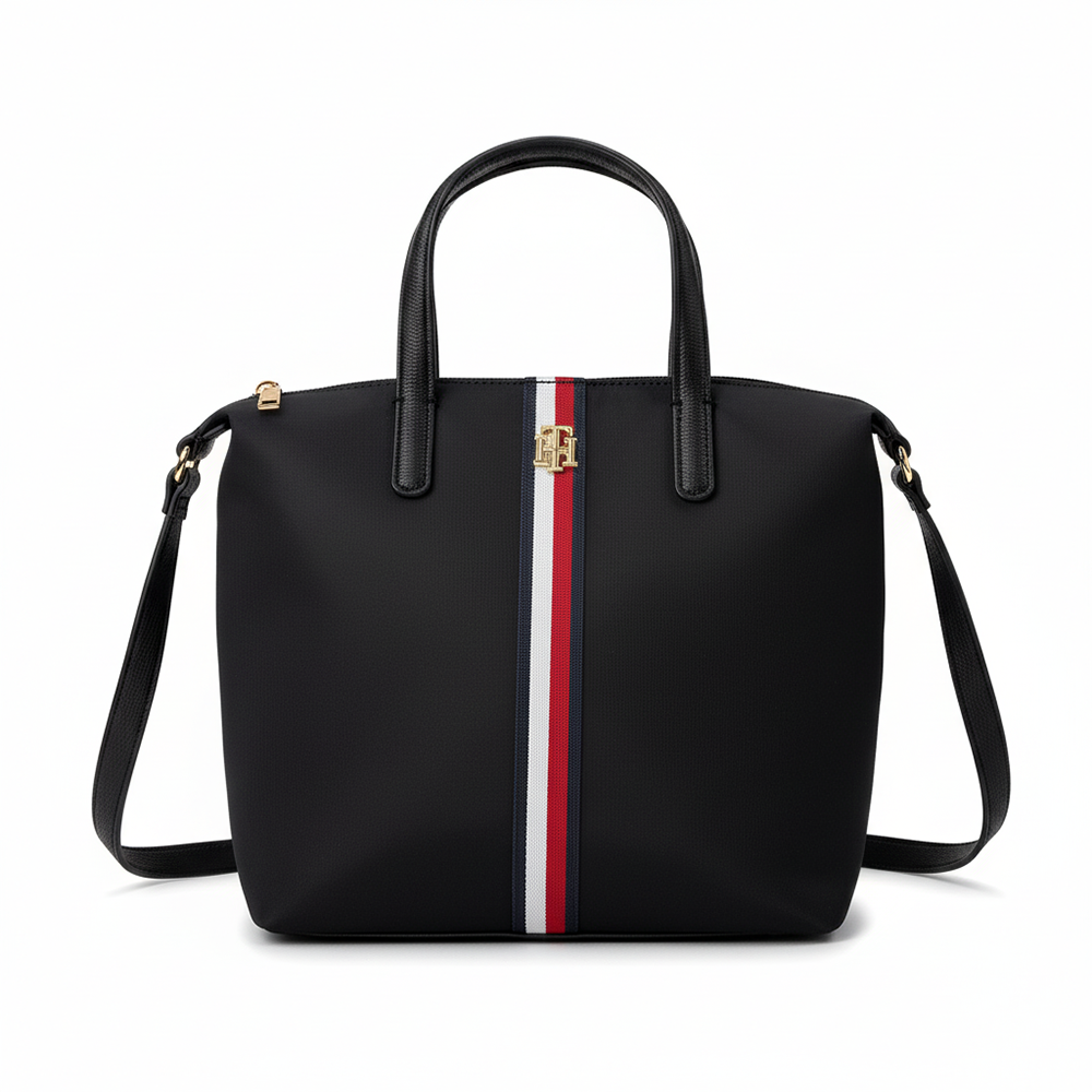 Tommy Hilfiger Cartera Tote Bag Black
