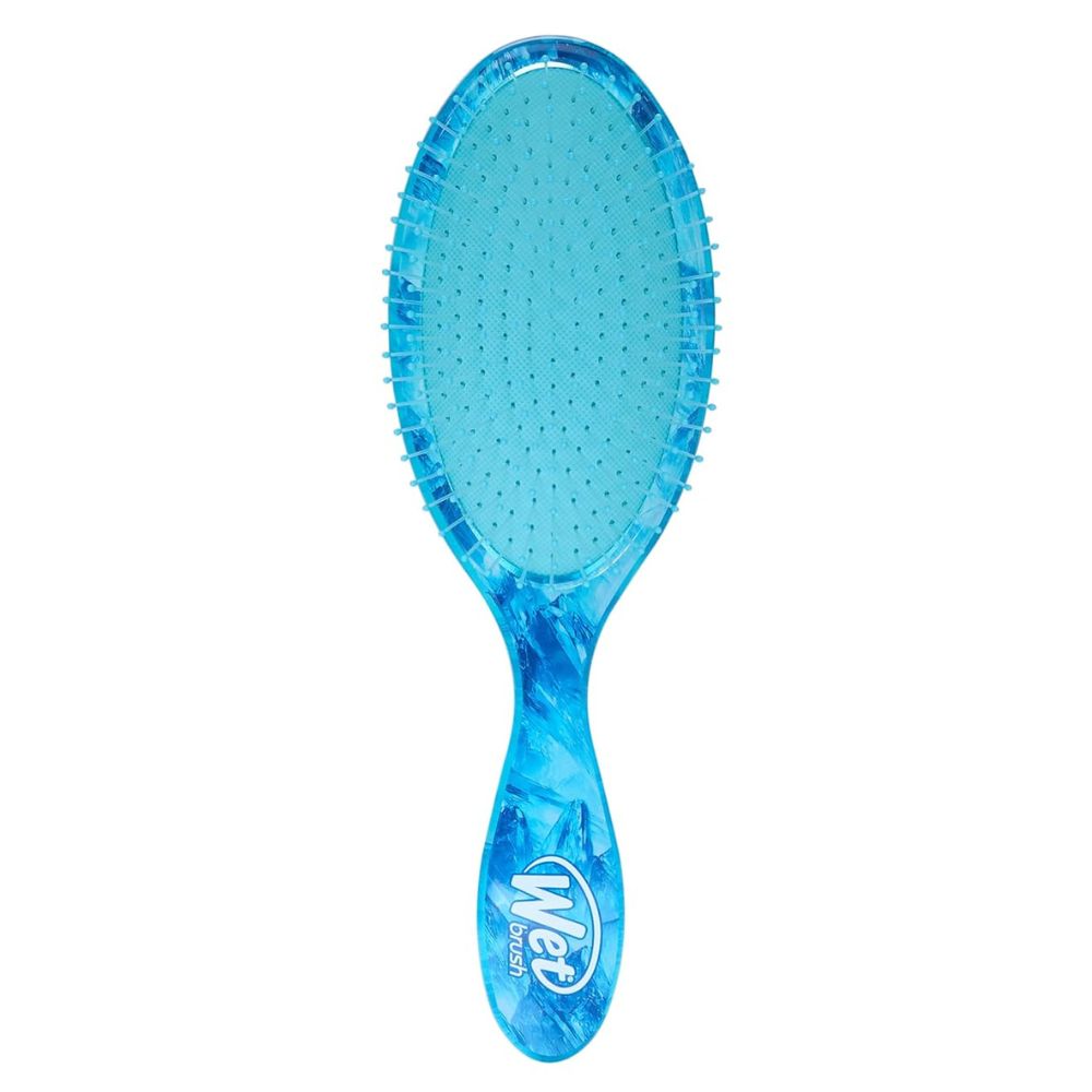 Wet Brush Cepillo Original Detangler Glitter Waves Shapphire