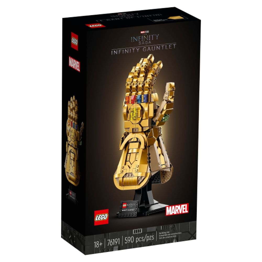 Lego Marvel Infinity Gaunlet The Infinity Saga 590 pzs 18+
