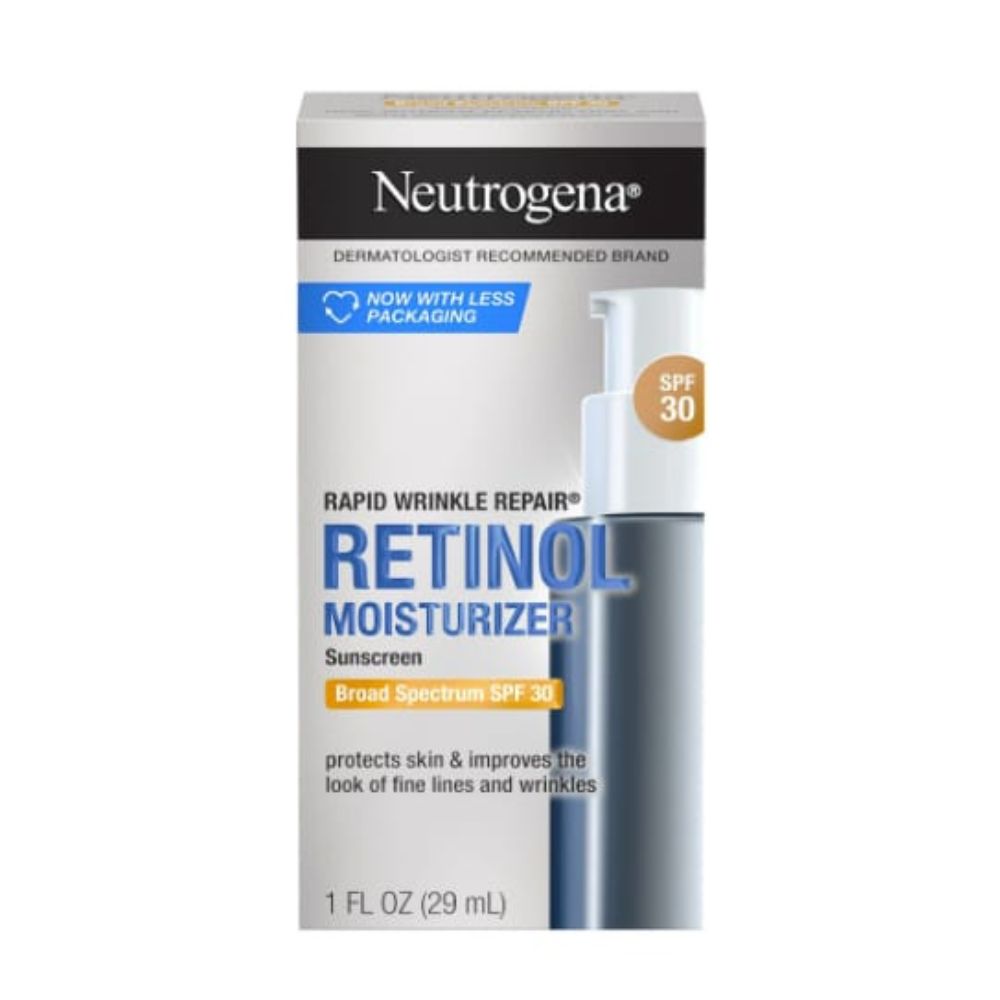 Neutrogena Rapid Wrinkle Repair Retinol Moisturizer Sunscreen Broad Spectrum SPF 30 29ml