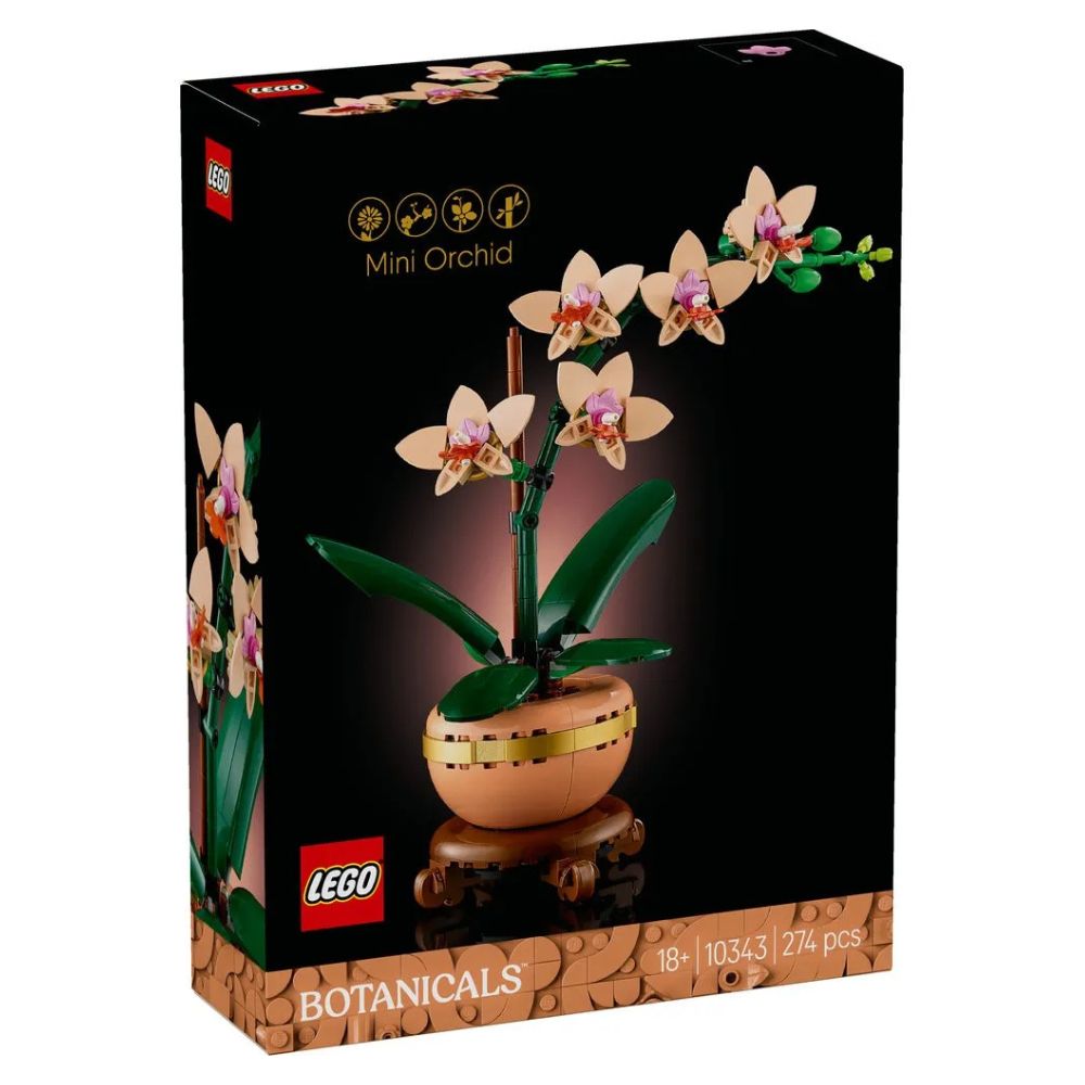 Lego Botanicals Mini Orchid 274 Pzs 18+