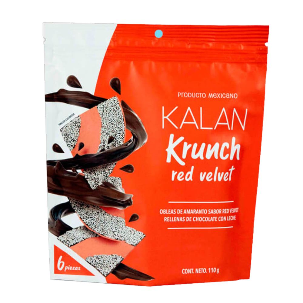 Kalan Krunch Red Velvet Sin Azucar y Sin Gluten 110gr