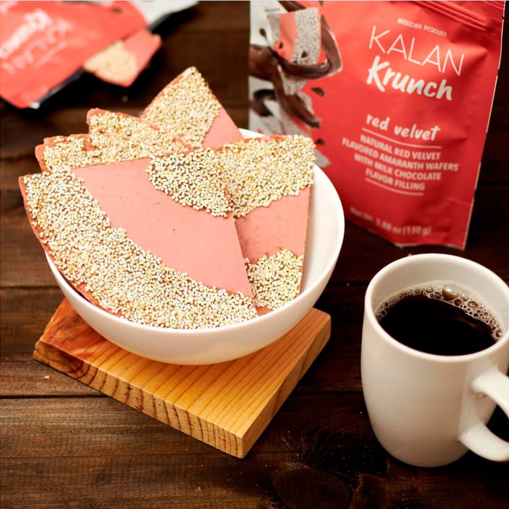 Kalan Krunch Red Velvet Sin Azucar y Sin Gluten 110gr