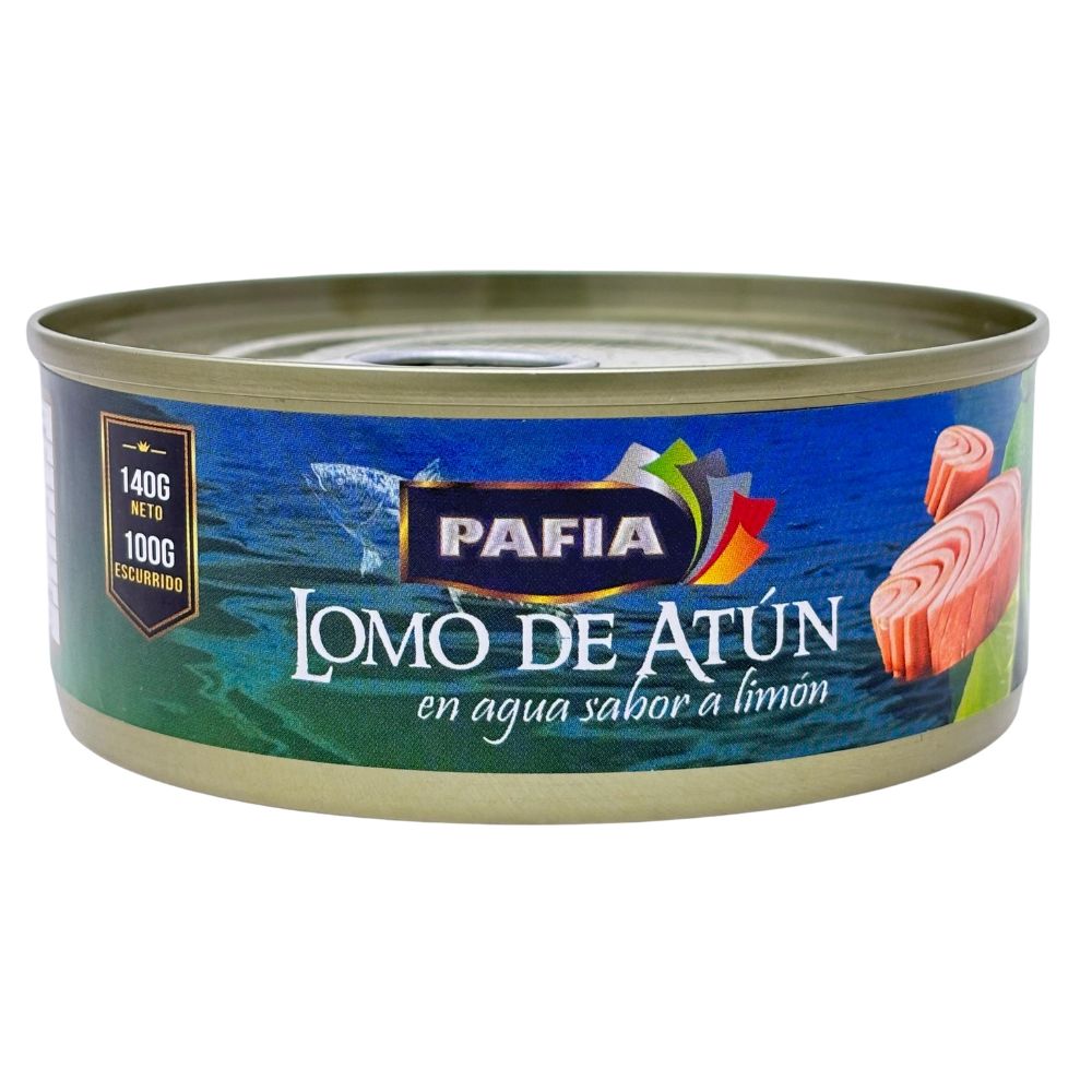 Pafia Lomo de Atun en Agua Sabor a Limon 140gr