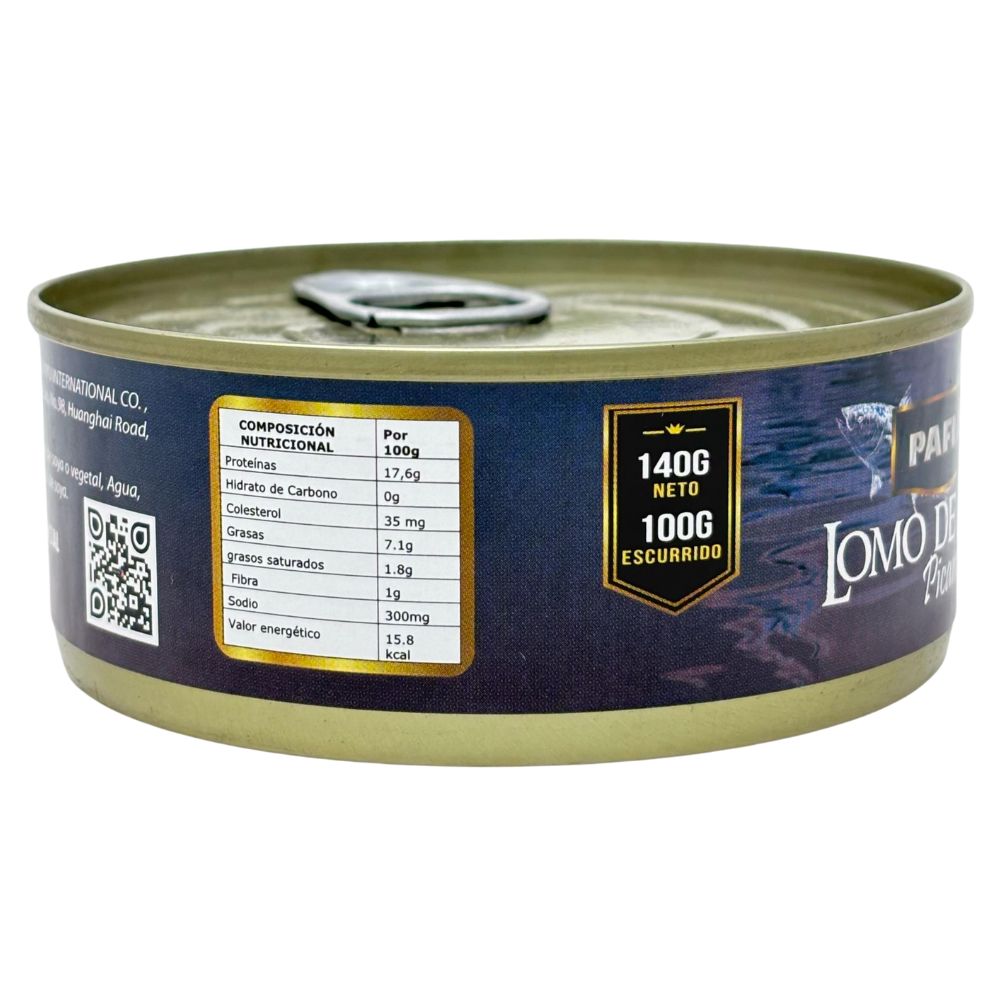 Pafia Lomo de Atun Picante 140gr
