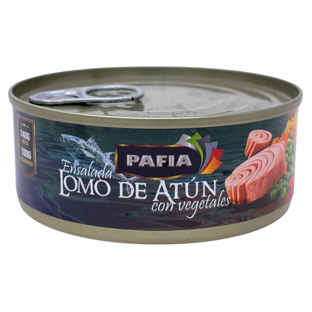 Pafia Lomo de Atun Ensalada Con Vegetales 140gr