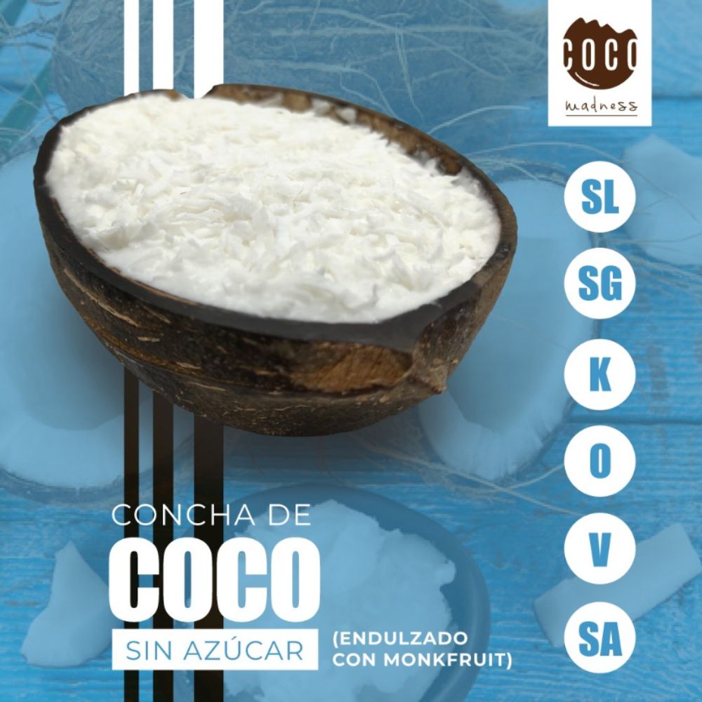 Coco Madness Concha de Coco Sin Azucar