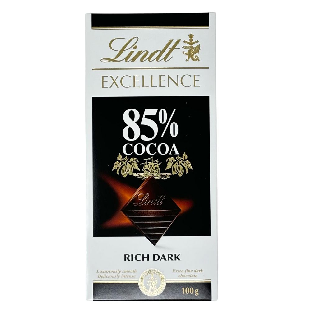 Lindt Excellence 85% Cocoa Rich Dark 100gr