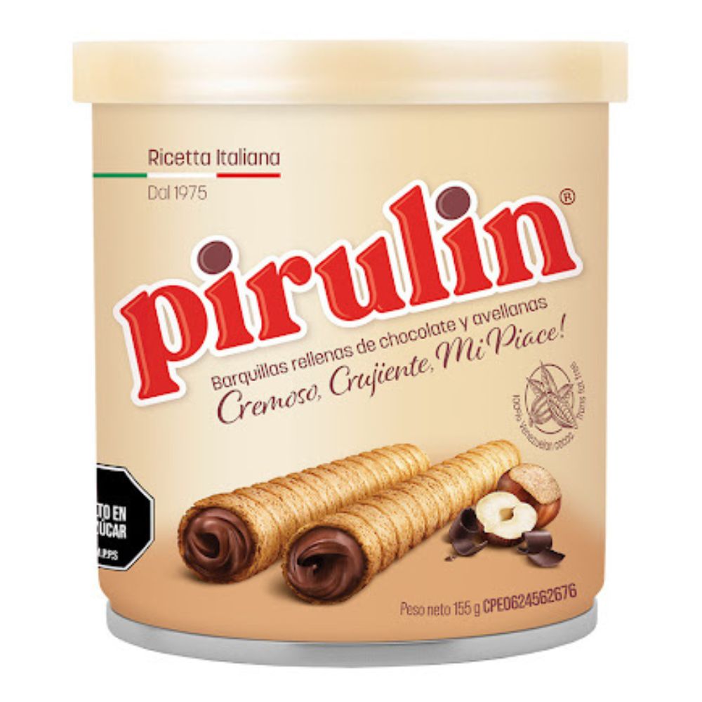 Pirulin Chocolate Envase 155gr