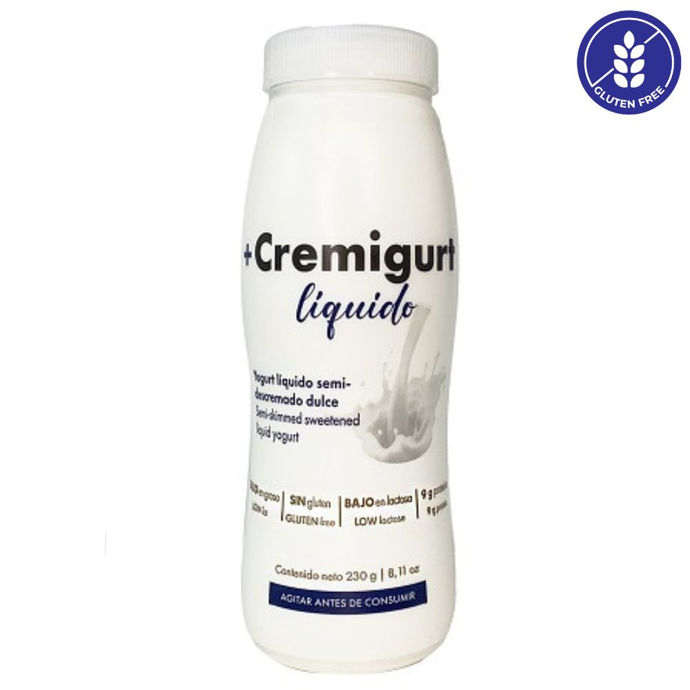 Cremigurt Yogurt Liquido Semidescremado Dulce 230gr