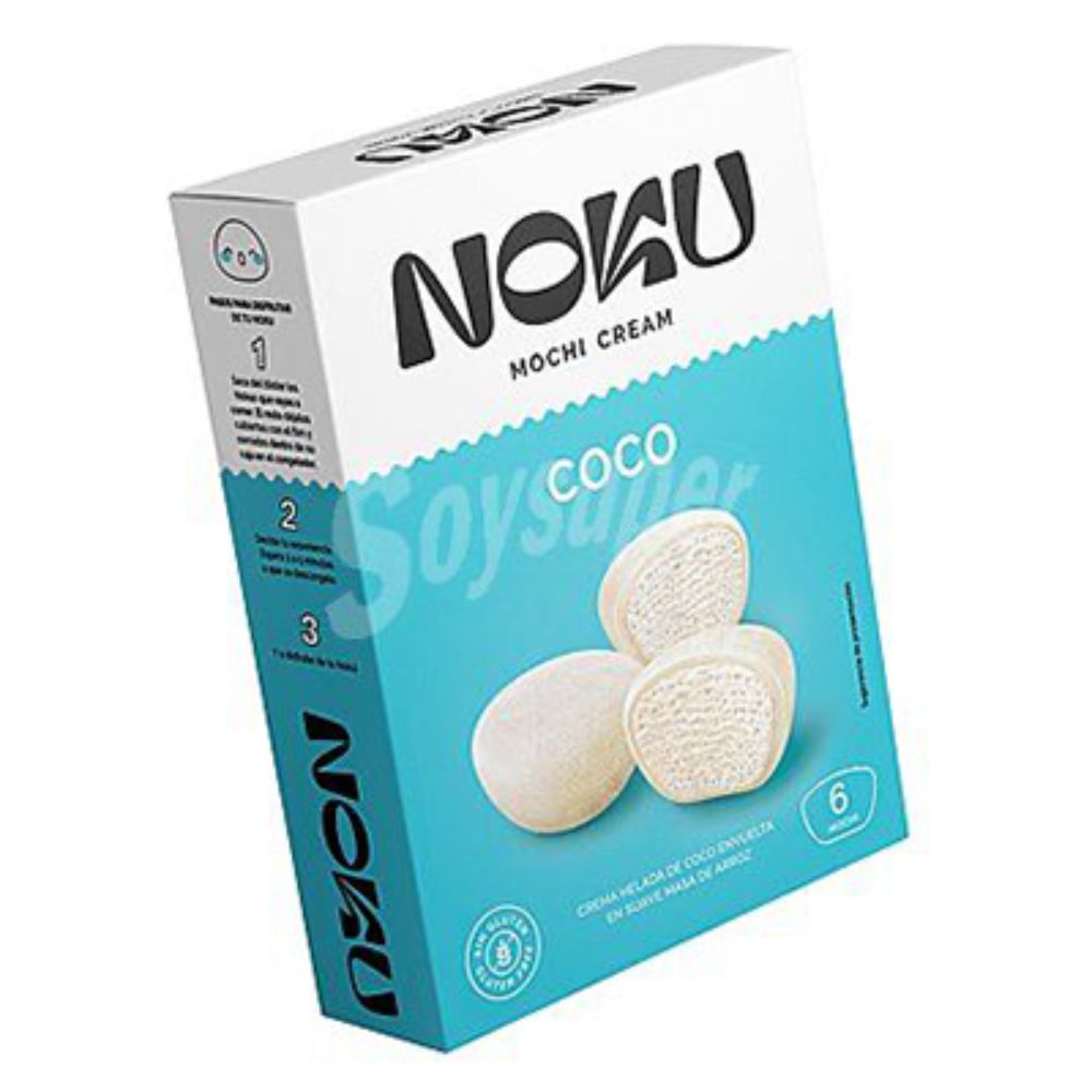 Noku Helado Premium Mochi Cream Coco