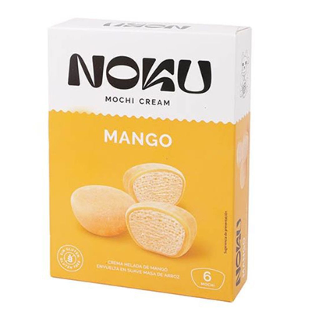 Noku Helado Premium Mochi Cream Mango