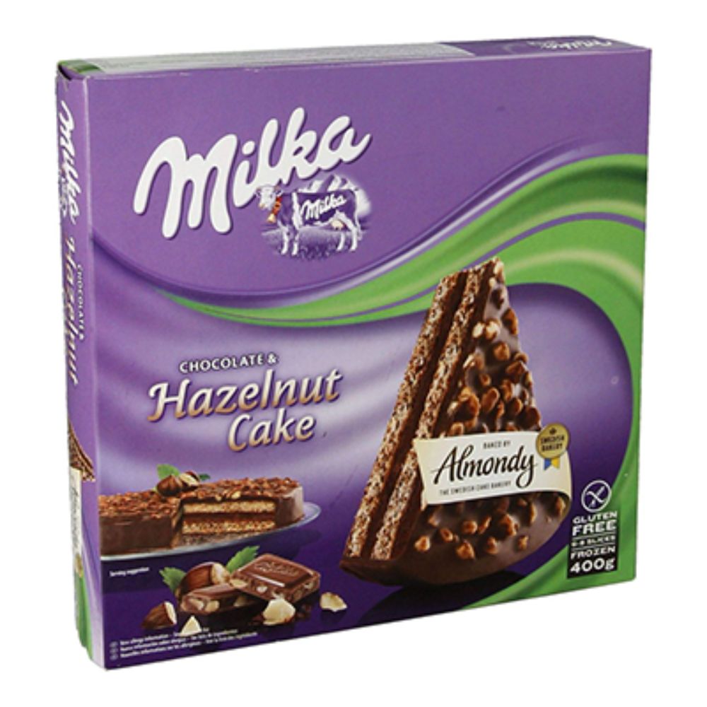 Milka Torta Helado Chocolate & Hazelnut Cake X 400gr