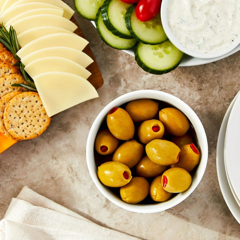 Great Value Stuffed Pimento Jumbo Queen Olives 198gr