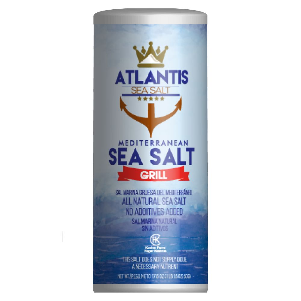 Atlantis Sal Parrillera Salero 500gr
