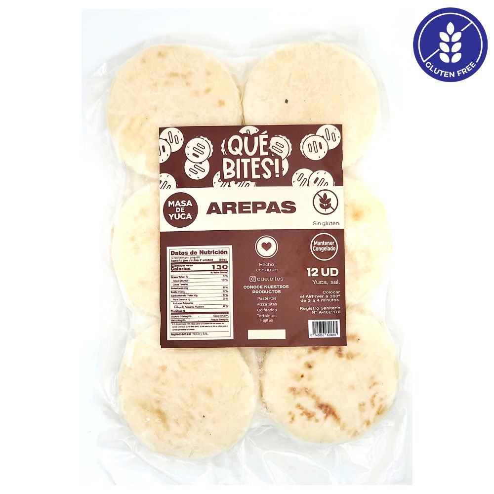 Que Bites Arepitas 12 Und