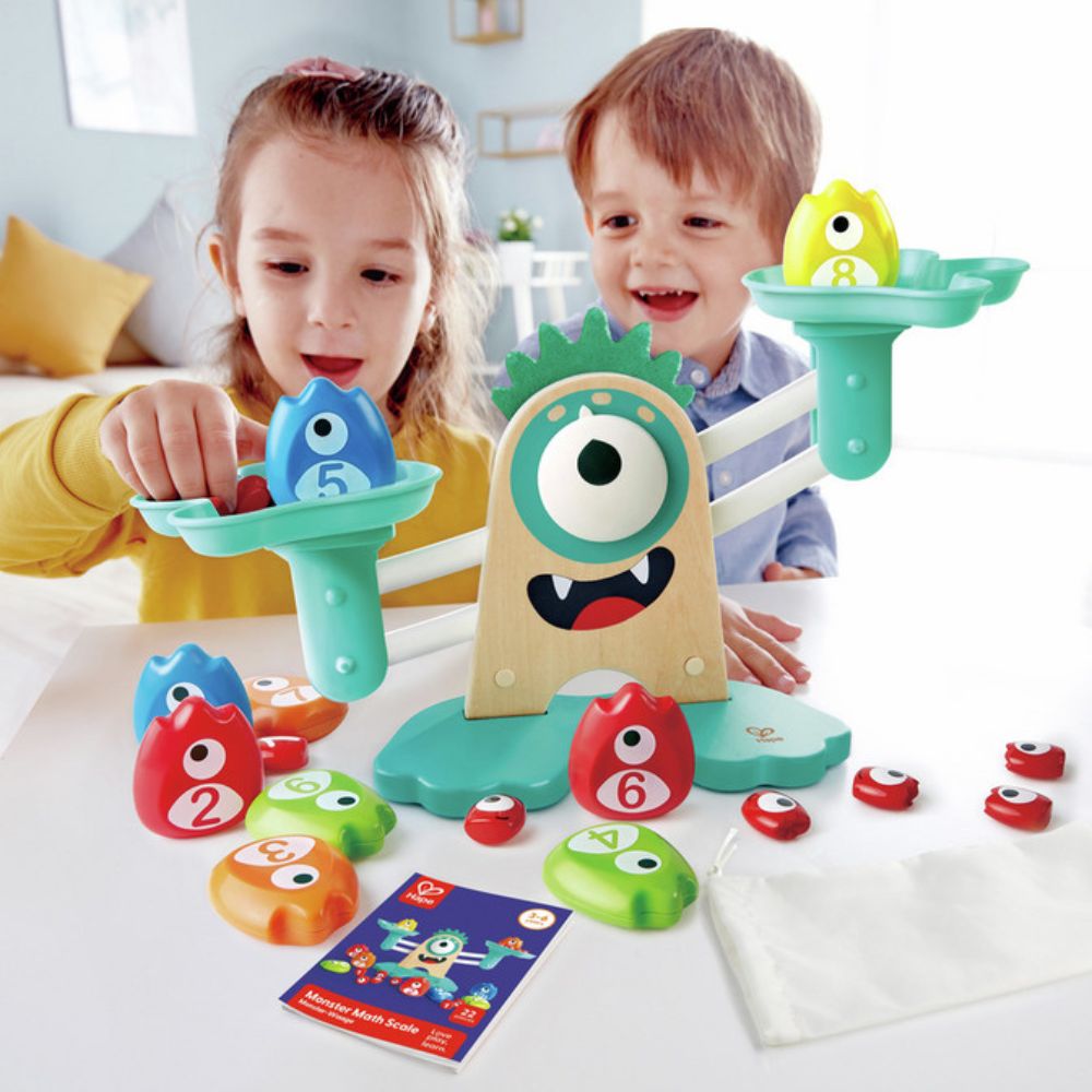 Hape Monster Math Scale 3-6 years