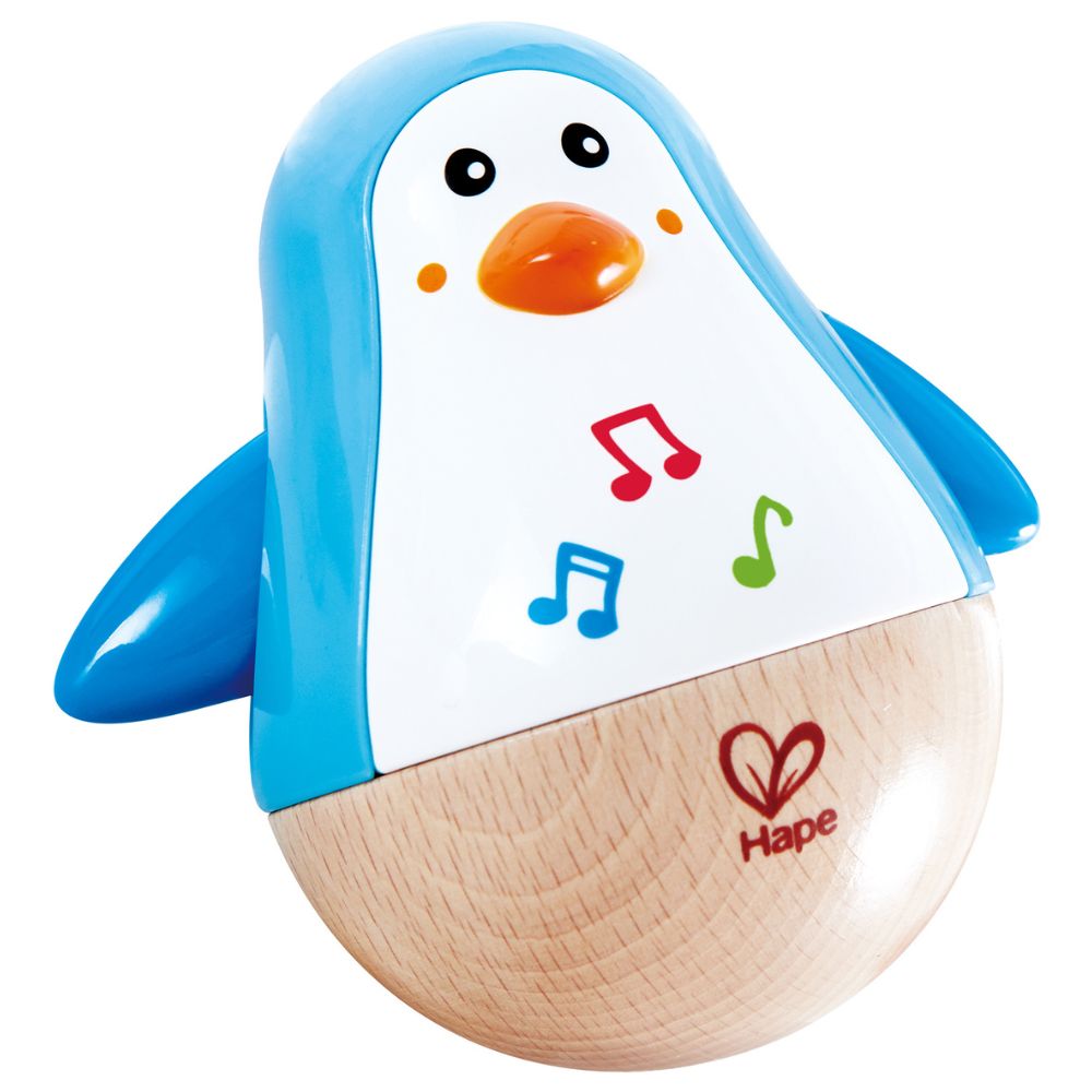 Hape Penguin Musical Wobbler 6-24m