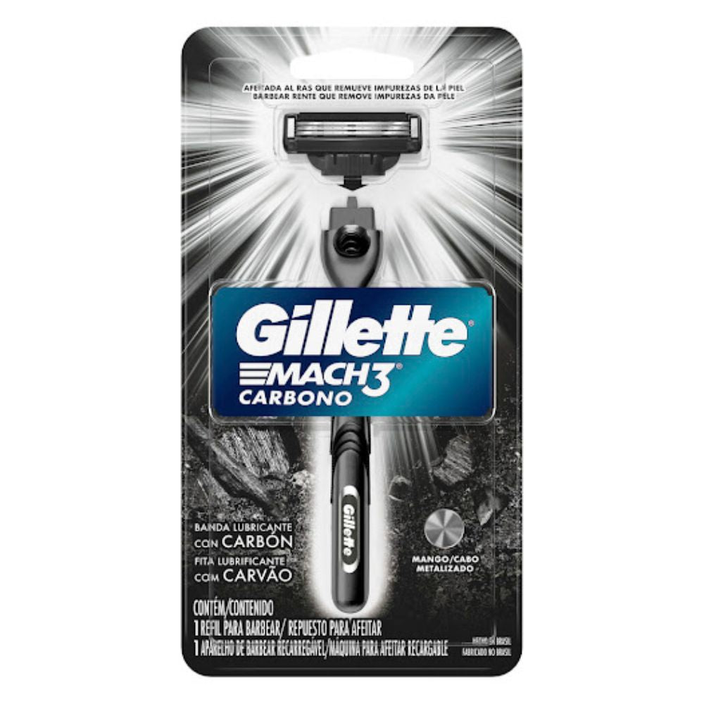 Gillette Mach3 Carbono 1Und
