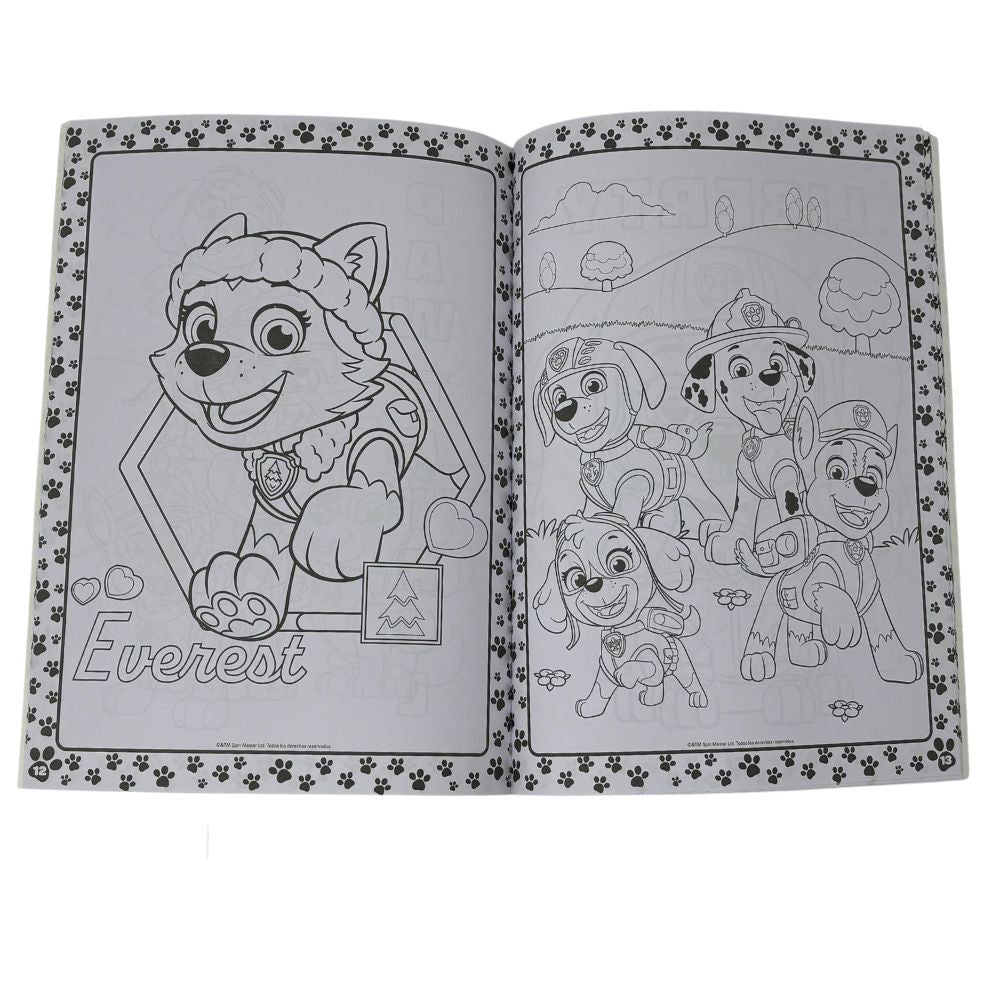 Sicoben Mundo de Colores Paw Patrol + 4 Creyones