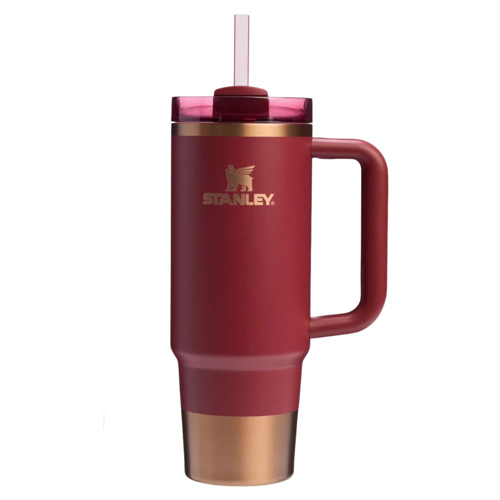 Stanley Termo Quencher H2.0 FlowState Tumbler 30oz Gilded Pomegranate