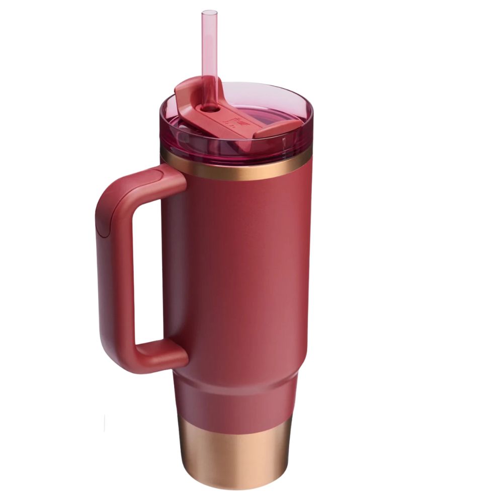 Stanley Termo Quencher H2.0 FlowState Tumbler 30oz Gilded Pomegranate