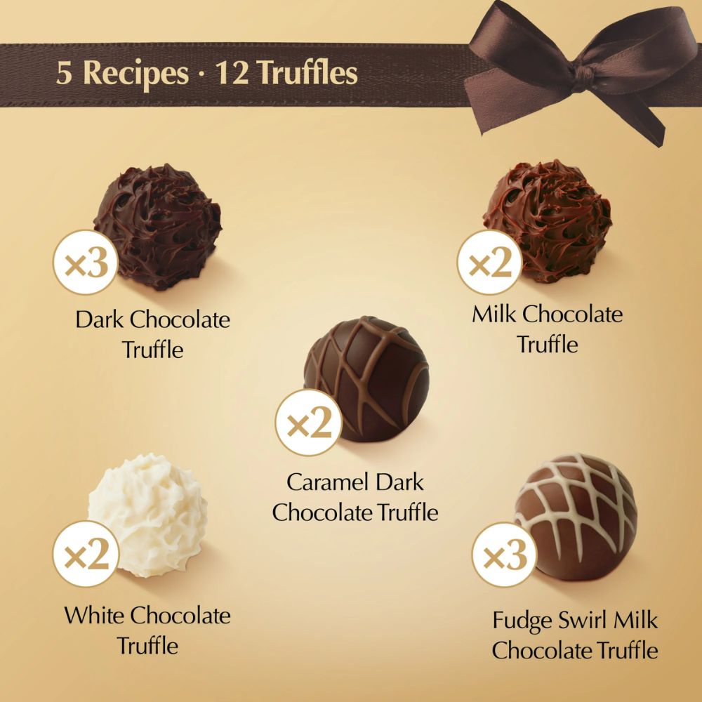 Chocolates Lindt Gourmet Truffles 192gr 12 Und
