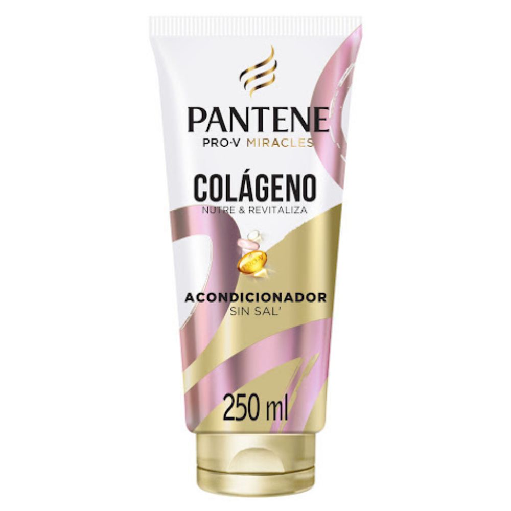Pantene Acondicionador Colageno Sin Sal 250ml