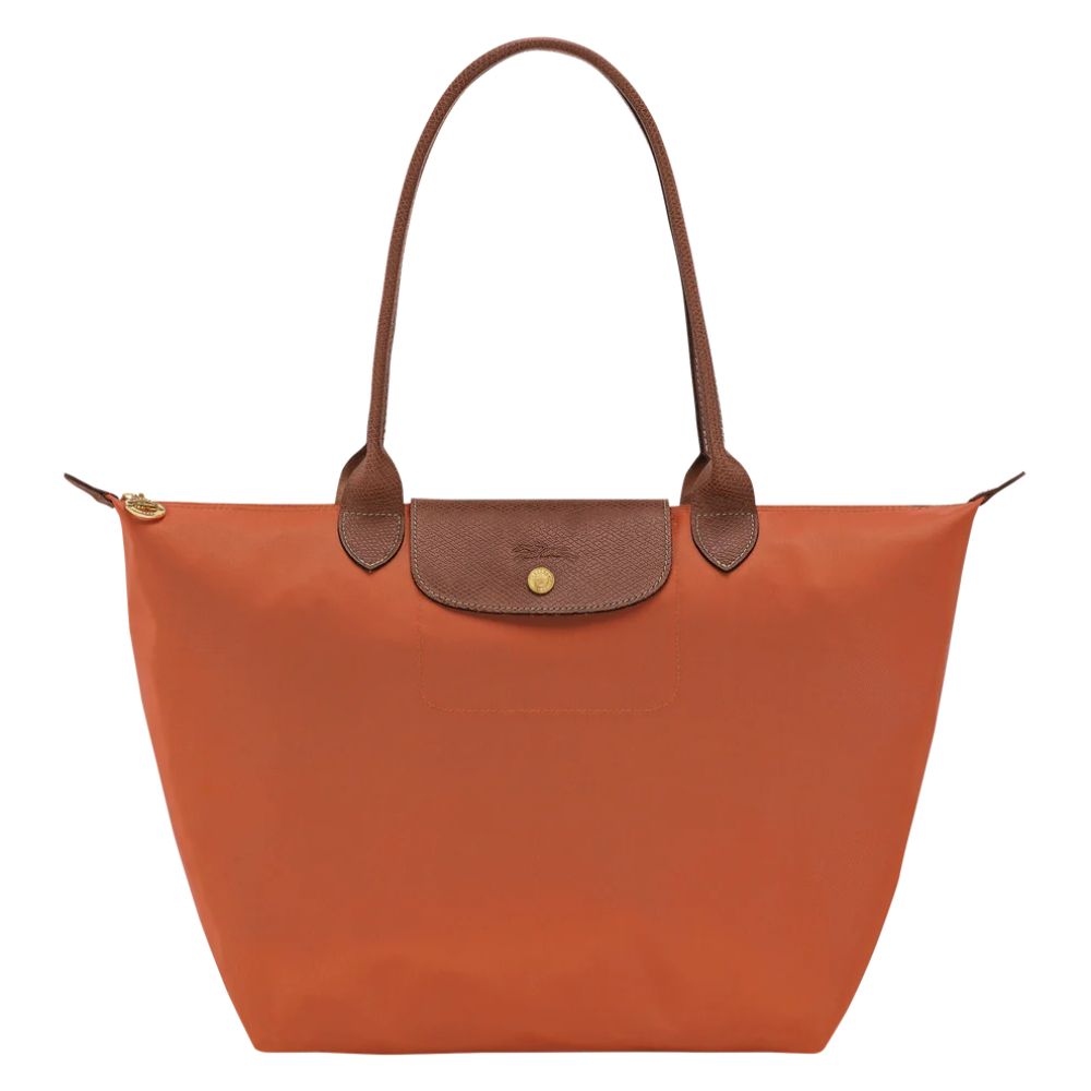 Longchamp Cartera Le Pliage Shoulder Bag Large Color Brick