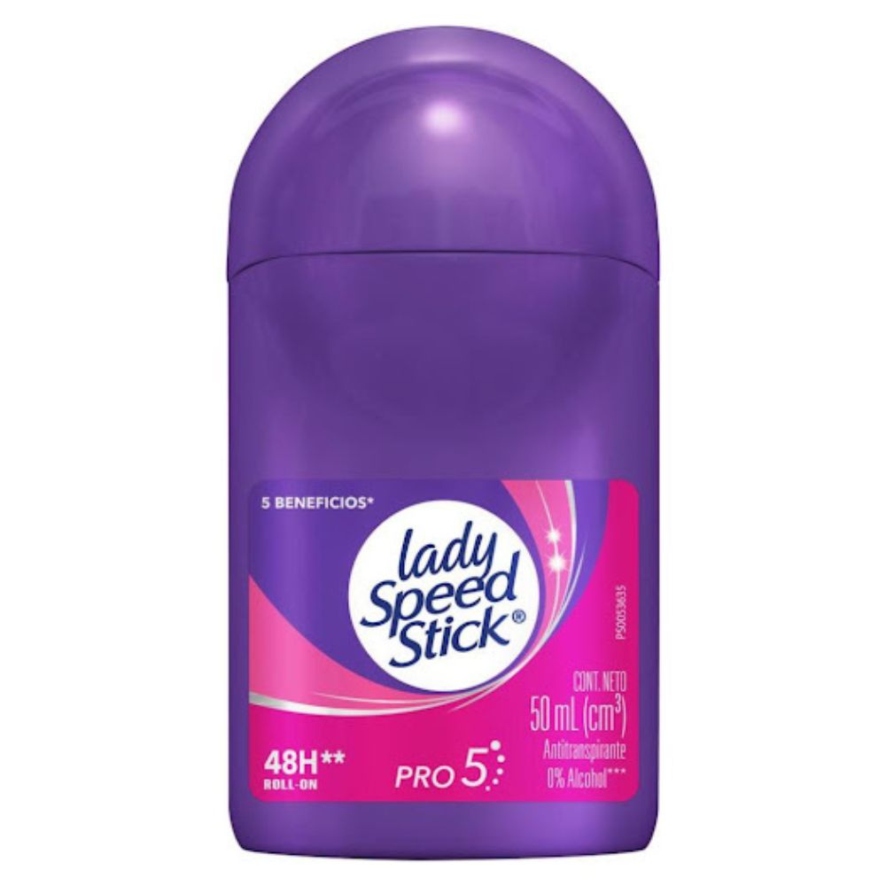 Desodorante Lady Speed Stick Pro 5 Roll On 50ml