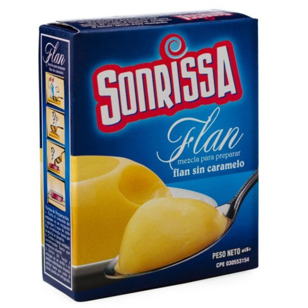 Sonrissa Flan Sin Caramelo 92gr