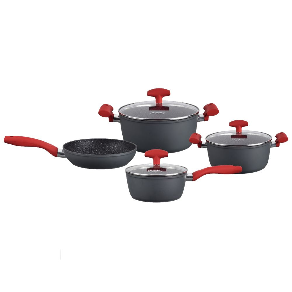 Mageflon Juego de Ollas Bateria 7 Pzas Vulcano