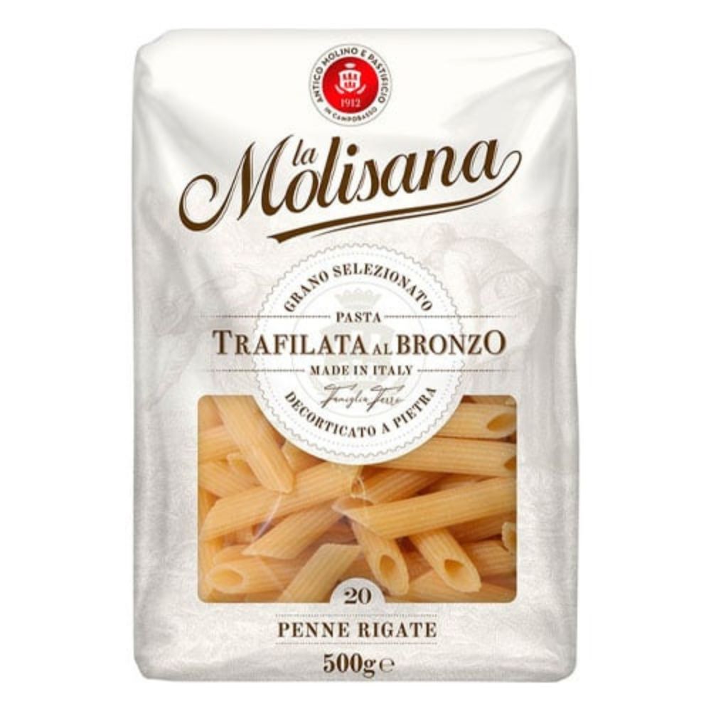 La Molisana Penne Rigate N20 De Semola 500gr