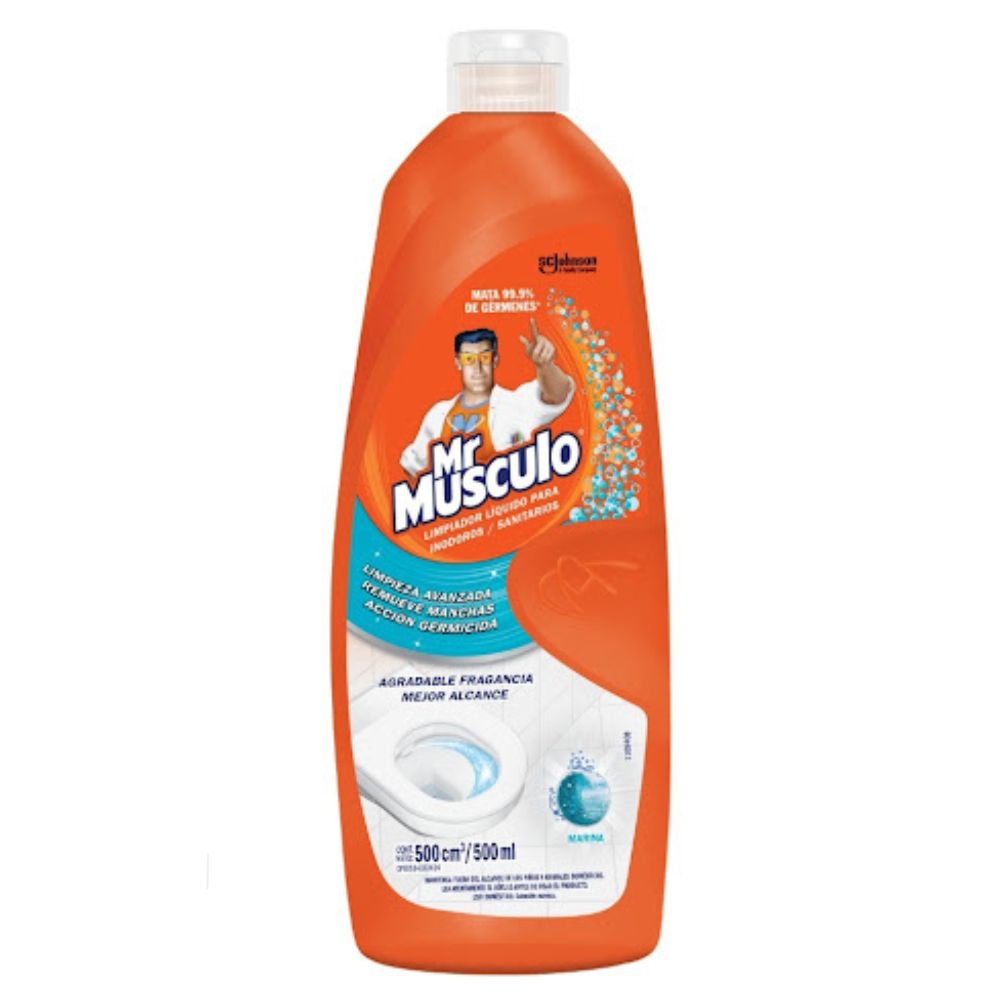 Mr Musculo Limpieza para Inodoros Aroma Marino 500ml