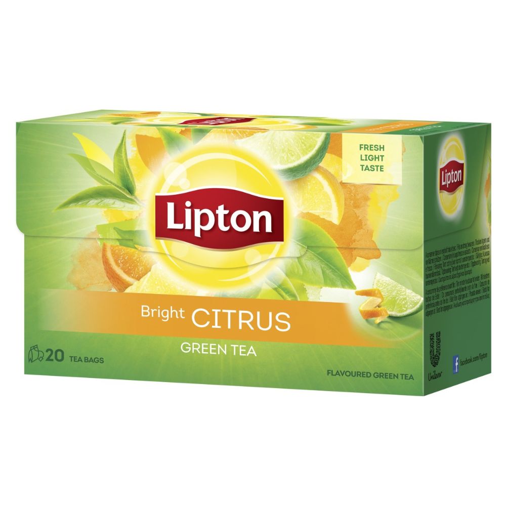 Lipton Infusion Citrus Green Tea Caja 20 Und